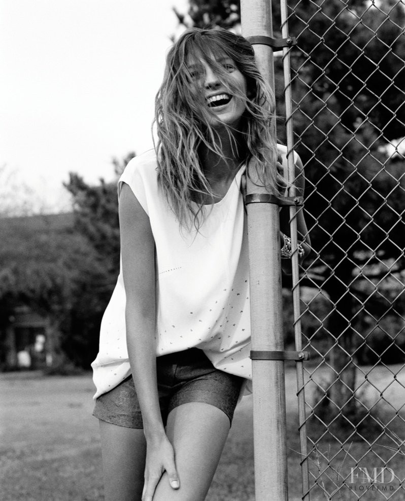 Daria Werbowy featured in  the Maiyet advertisement for Spring/Summer 2012