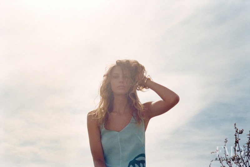 Daria Werbowy featured in  the Maiyet advertisement for Spring/Summer 2012