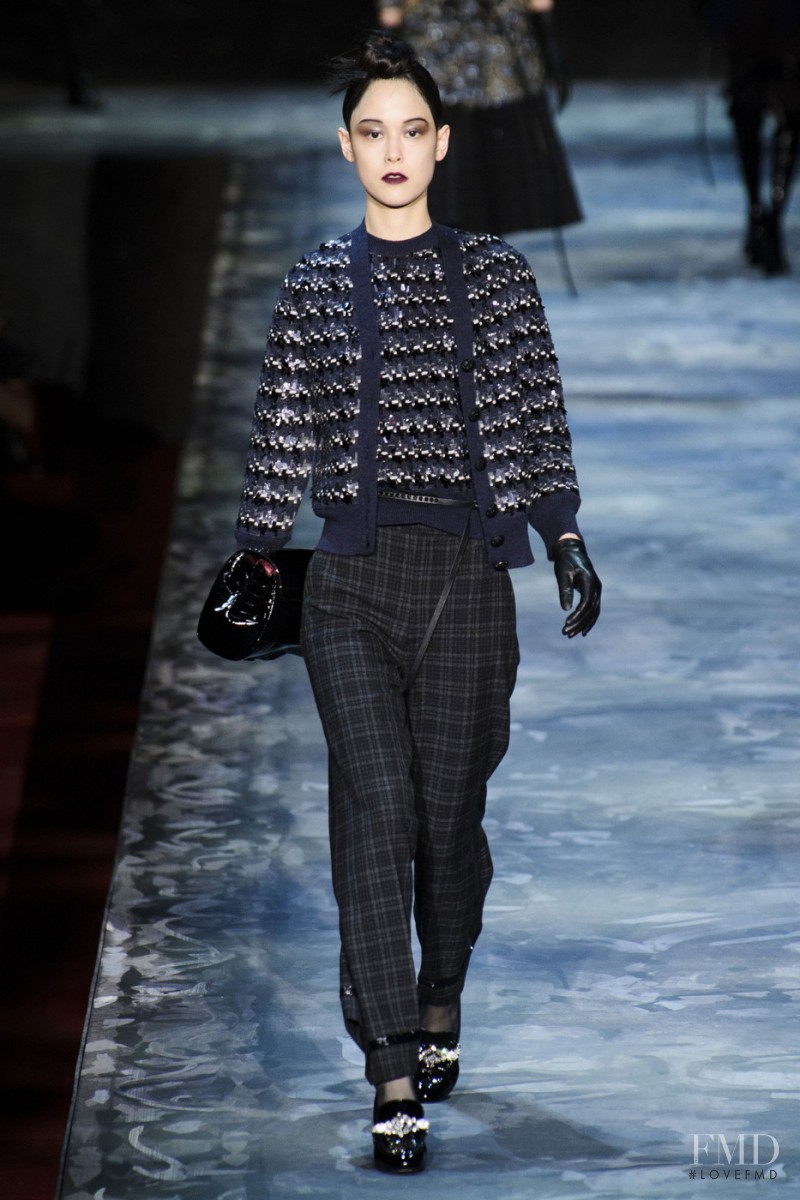 Mae Lapres featured in  the Marc Jacobs fashion show for Autumn/Winter 2015