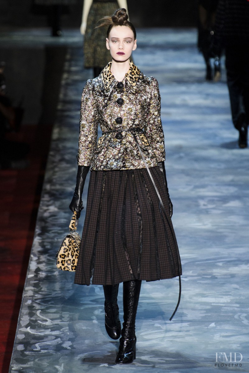 Shannon Keenan featured in  the Marc Jacobs fashion show for Autumn/Winter 2015