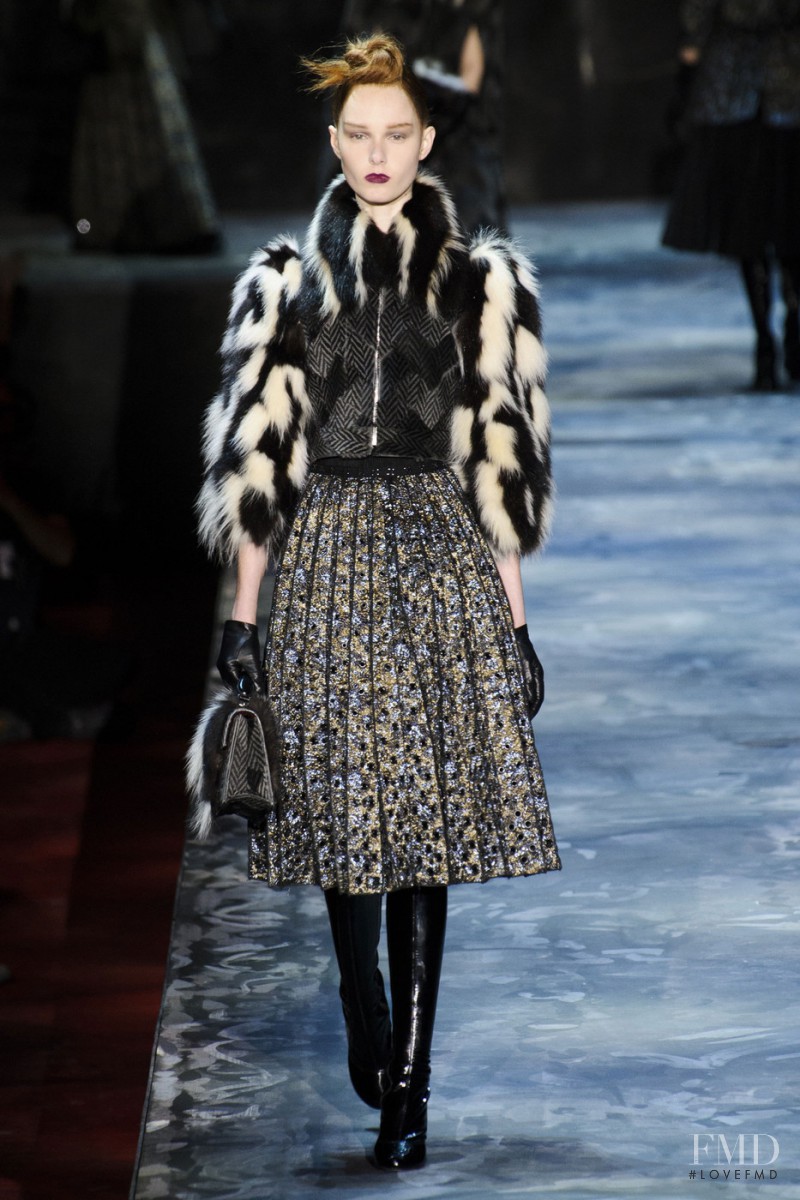 Grace Simmons featured in  the Marc Jacobs fashion show for Autumn/Winter 2015