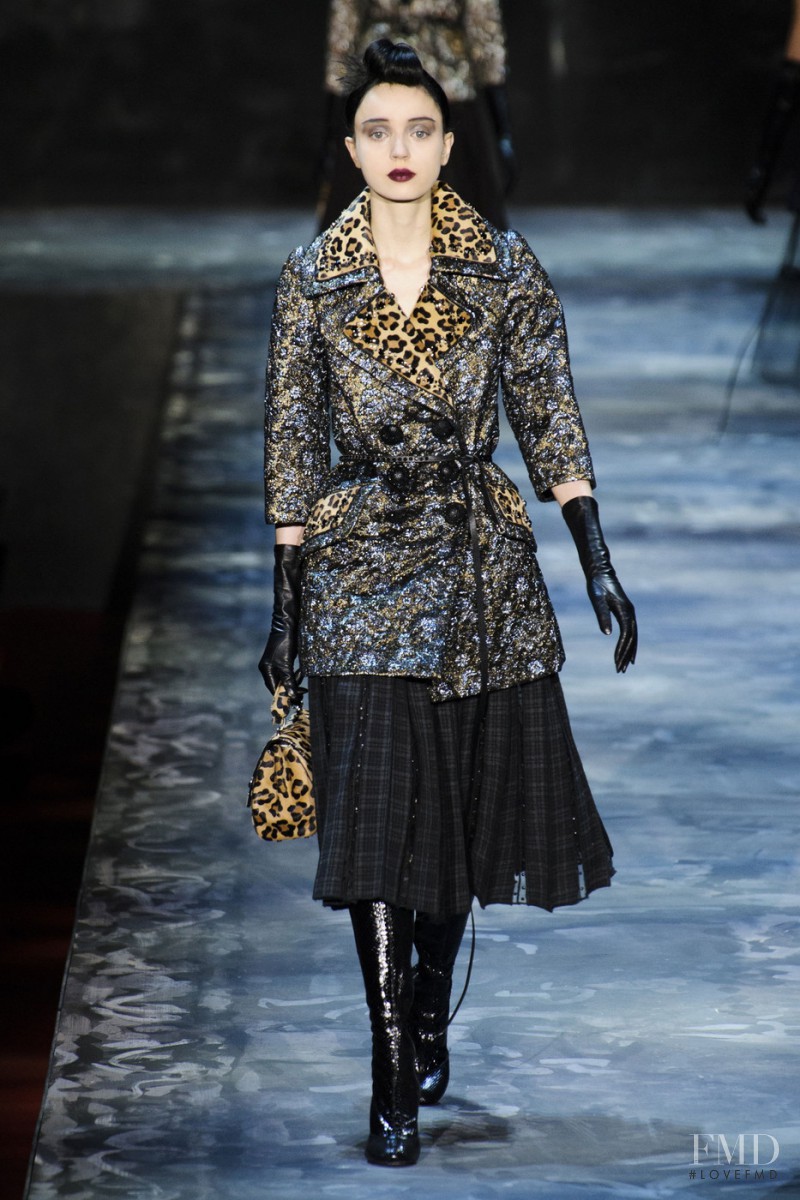 Esmeralda Seay-Reynolds featured in  the Marc Jacobs fashion show for Autumn/Winter 2015