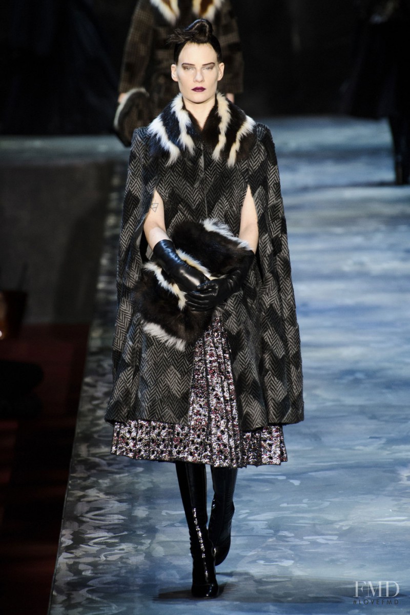 Querelle Jansen featured in  the Marc Jacobs fashion show for Autumn/Winter 2015