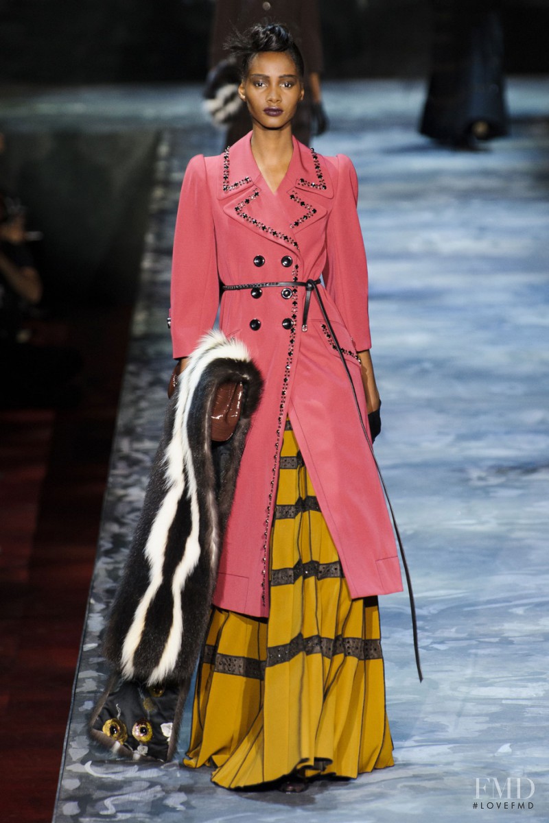 Tami Williams featured in  the Marc Jacobs fashion show for Autumn/Winter 2015