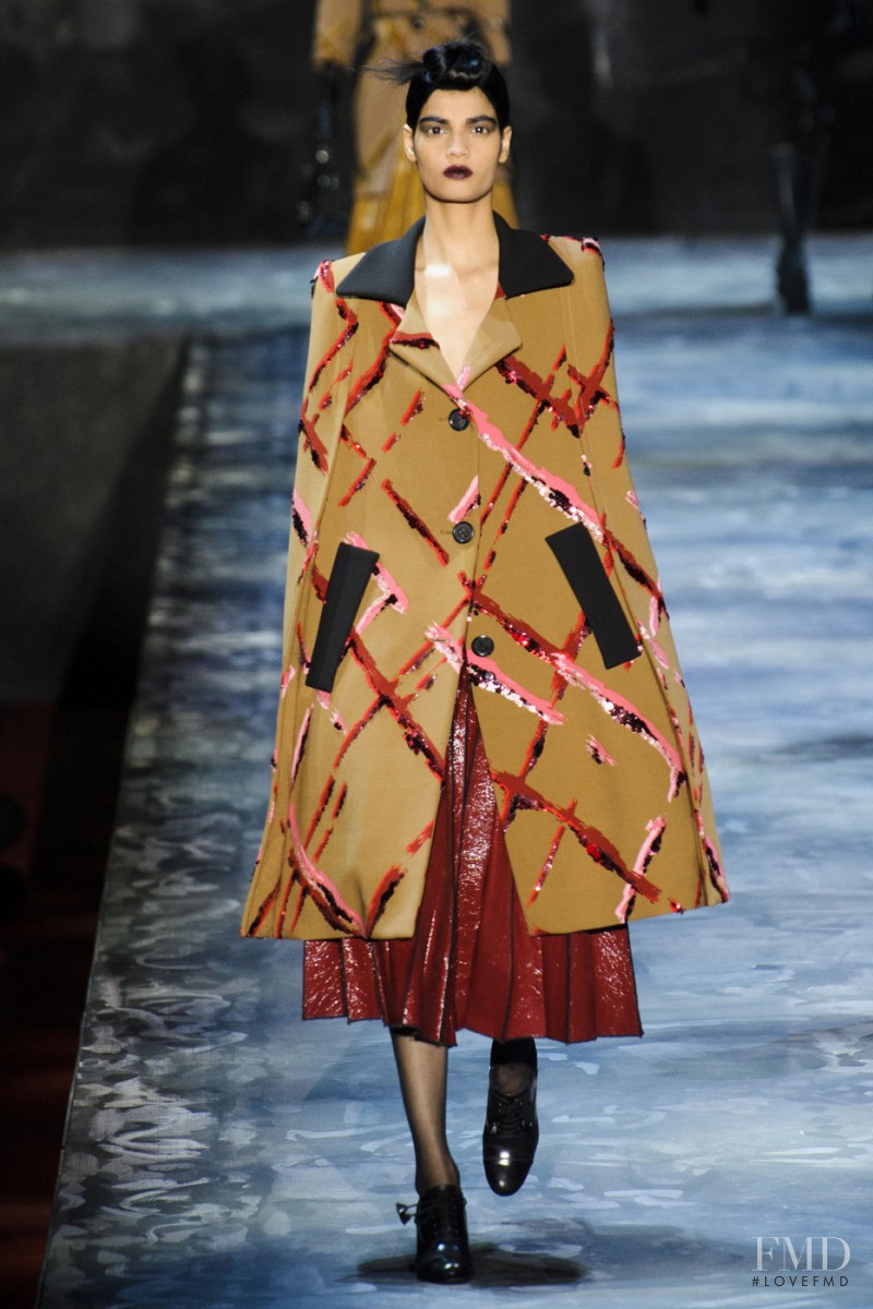 Bhumika Arora featured in  the Marc Jacobs fashion show for Autumn/Winter 2015
