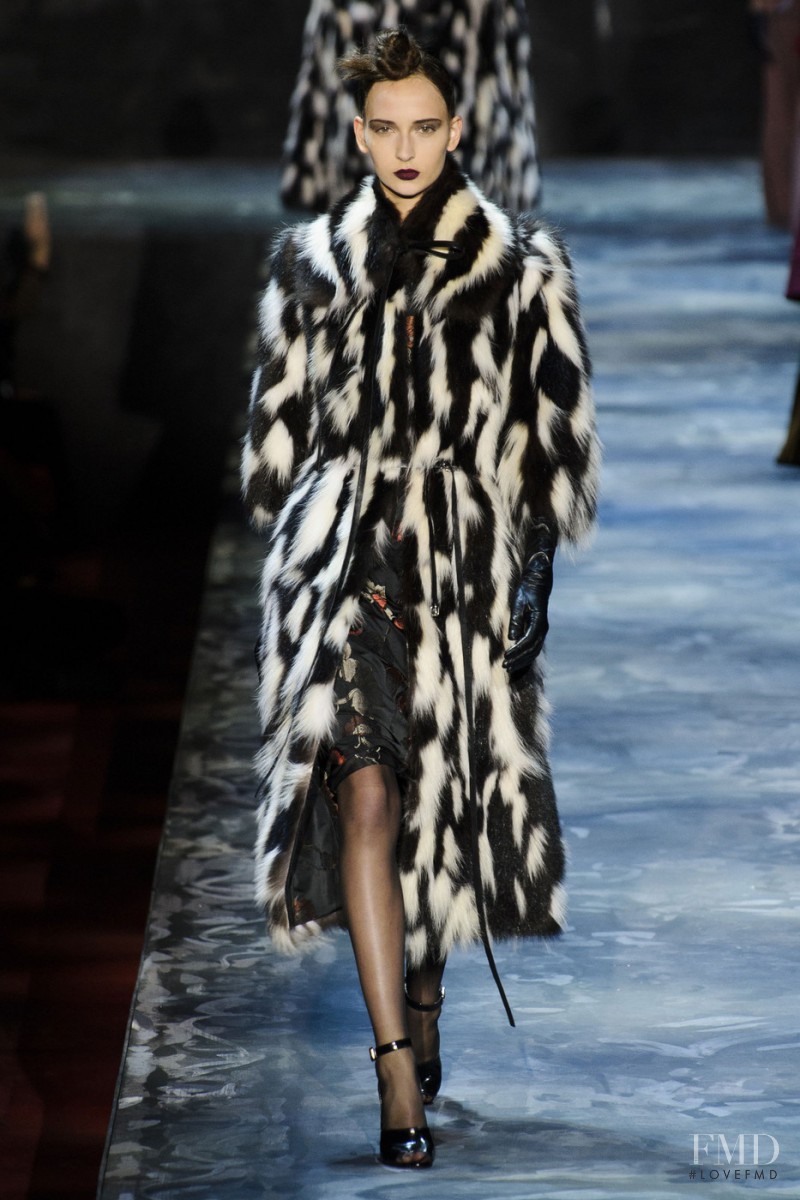 Waleska Gorczevski featured in  the Marc Jacobs fashion show for Autumn/Winter 2015