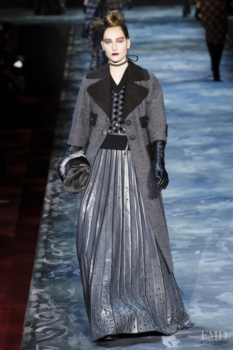 Joséphine Le Tutour featured in  the Marc Jacobs fashion show for Autumn/Winter 2015