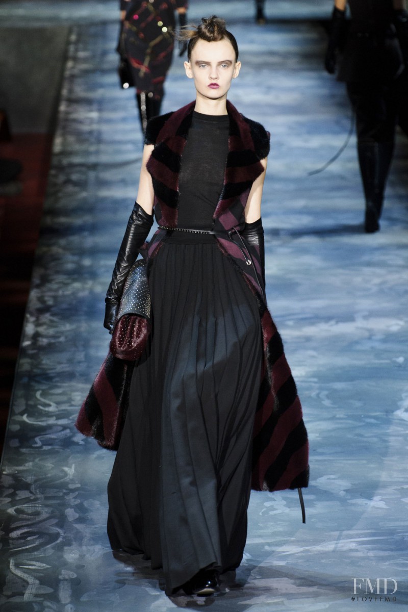 Anna Marija Grostina featured in  the Marc Jacobs fashion show for Autumn/Winter 2015