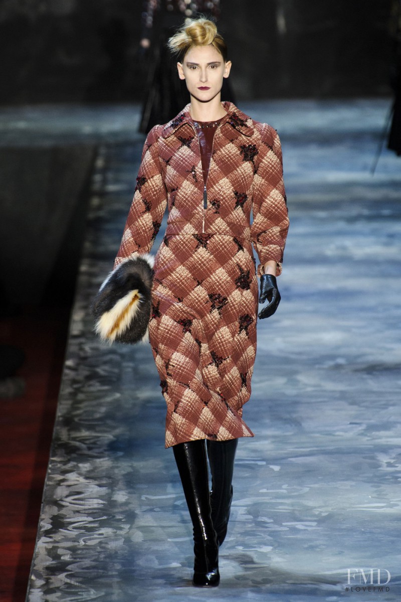 Daiane Conterato featured in  the Marc Jacobs fashion show for Autumn/Winter 2015