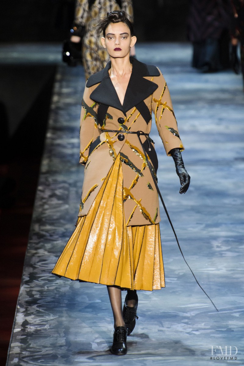 Wanessa Milhomem featured in  the Marc Jacobs fashion show for Autumn/Winter 2015