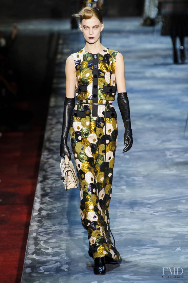 Lexi Boling featured in  the Marc Jacobs fashion show for Autumn/Winter 2015