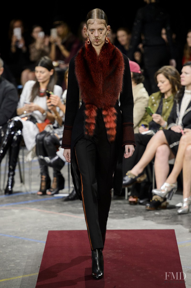 Lexi Boling featured in  the Givenchy fashion show for Autumn/Winter 2015
