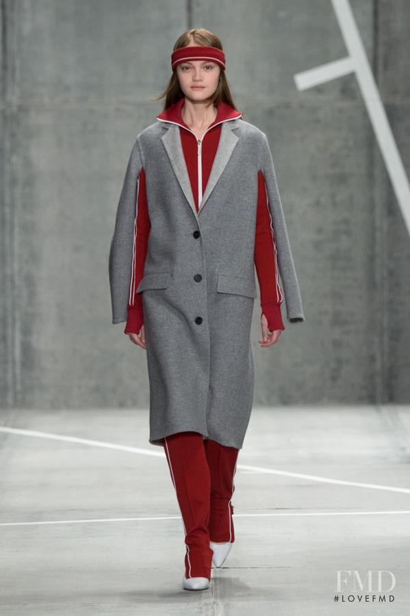 Mia Gruenwald featured in  the Lacoste fashion show for Autumn/Winter 2015