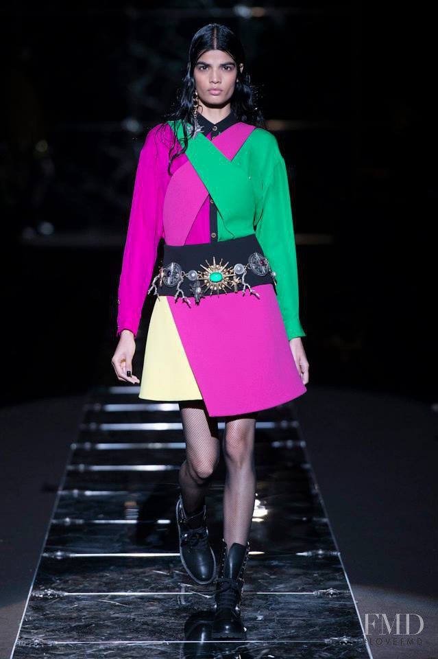 Bhumika Arora featured in  the Fausto Puglisi fashion show for Autumn/Winter 2015