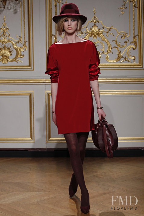 Julia Frauche featured in  the Maiyet fashion show for Autumn/Winter 2012
