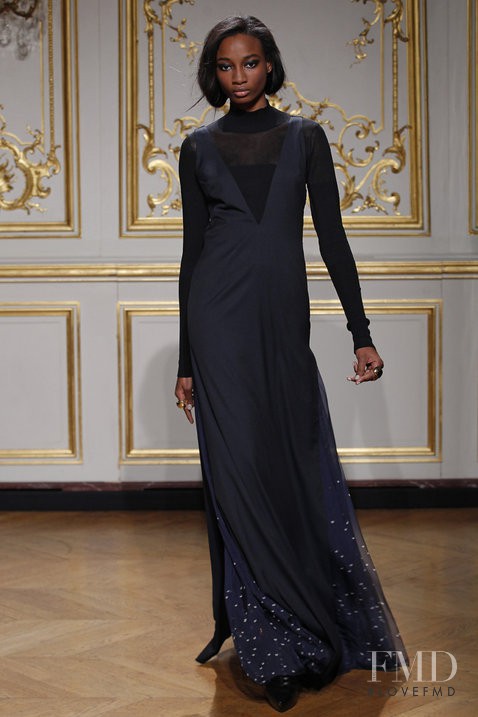 Shena Moulton featured in  the Maiyet fashion show for Autumn/Winter 2012