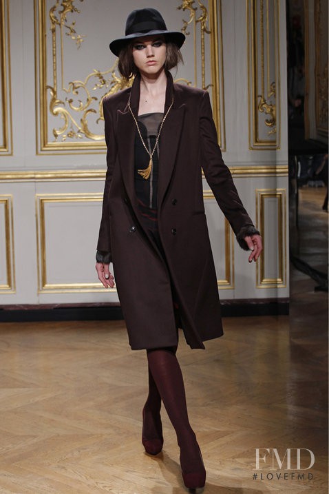 Magdalena Fiolka featured in  the Maiyet fashion show for Autumn/Winter 2012
