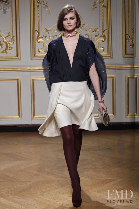 Vasilisa Pavlova featured in  the Maiyet fashion show for Autumn/Winter 2012