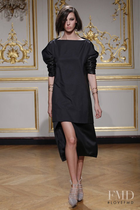 Ruby Aldridge featured in  the Maiyet fashion show for Autumn/Winter 2012