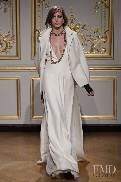 Iris Egbers featured in  the Maiyet fashion show for Autumn/Winter 2012