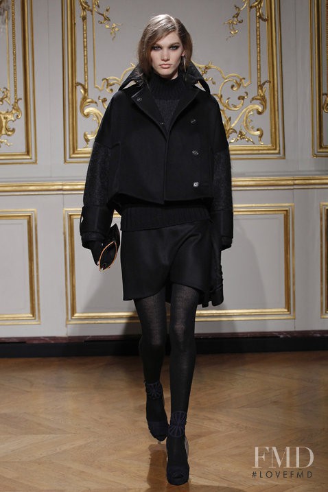 Irina Nikolaeva featured in  the Maiyet fashion show for Autumn/Winter 2012