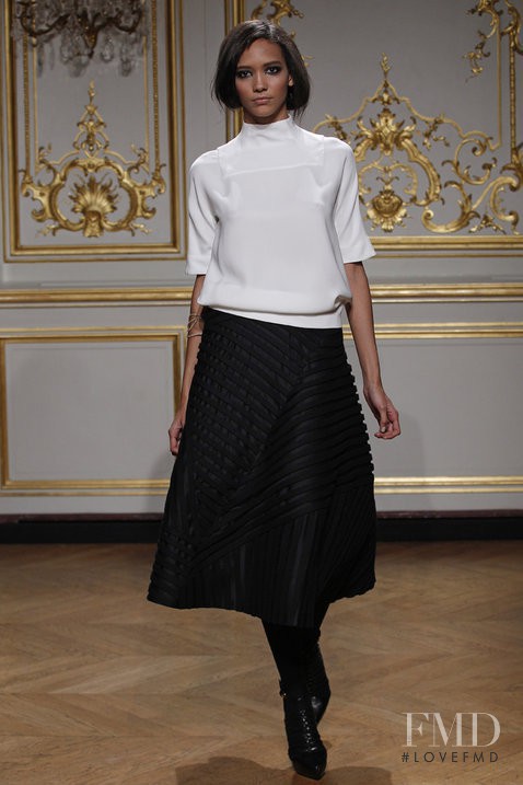 Cora Emmanuel featured in  the Maiyet fashion show for Autumn/Winter 2012