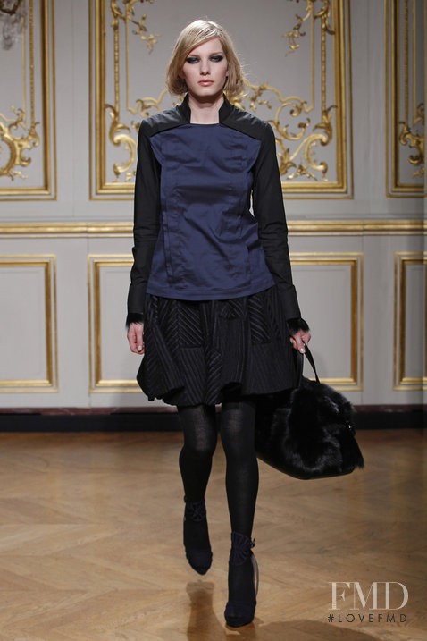 Marique Schimmel featured in  the Maiyet fashion show for Autumn/Winter 2012