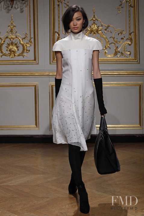 Shu Pei featured in  the Maiyet fashion show for Autumn/Winter 2012