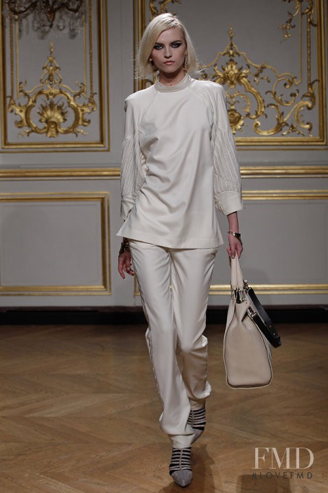 Anabela Belikova featured in  the Maiyet fashion show for Autumn/Winter 2012