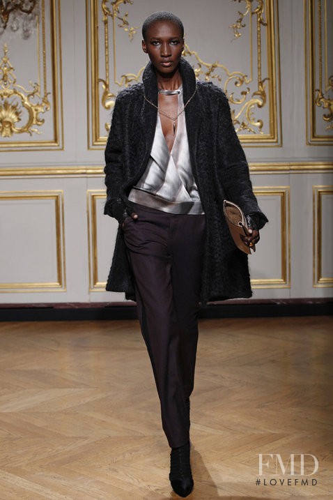 Nana Keita featured in  the Maiyet fashion show for Autumn/Winter 2012