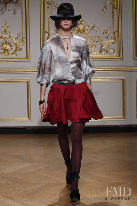 Kendra Spears featured in  the Maiyet fashion show for Autumn/Winter 2012