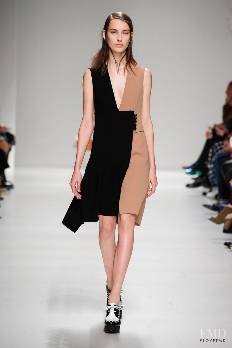 Julia Bergshoeff featured in  the Sportmax fashion show for Autumn/Winter 2015