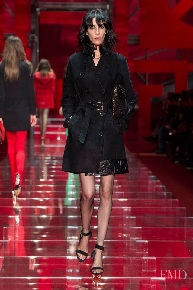 Jamie Bochert featured in  the Versace fashion show for Autumn/Winter 2015