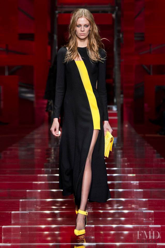 Lexi Boling featured in  the Versace fashion show for Autumn/Winter 2015