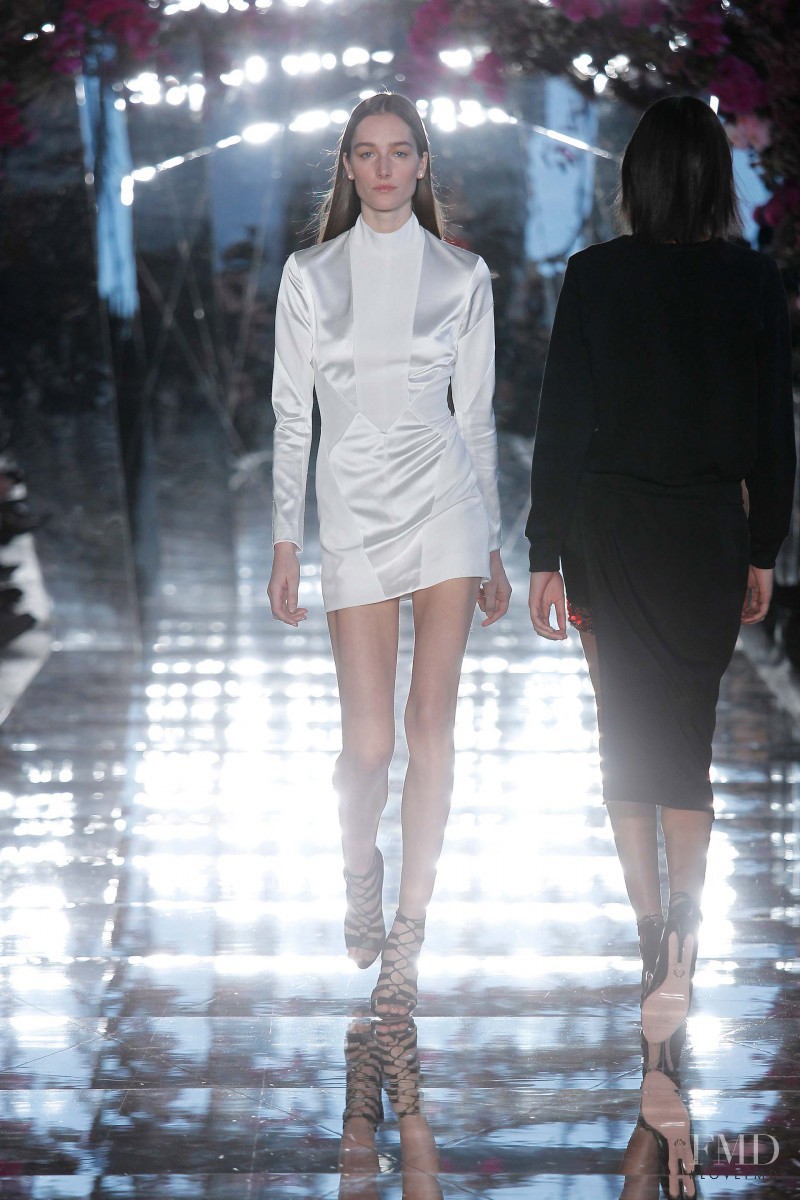 Joséphine Le Tutour featured in  the Gabriela Cadena fashion show for Autumn/Winter 2015