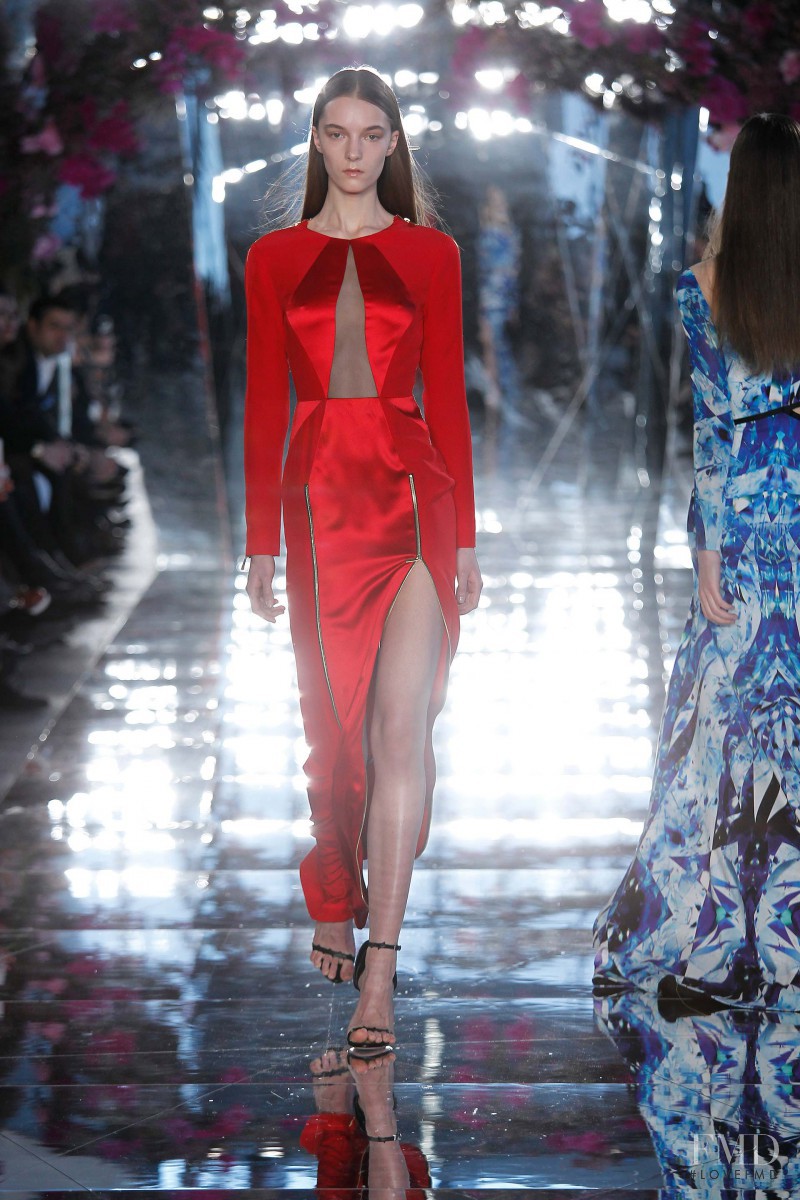 Irina Liss featured in  the Gabriela Cadena fashion show for Autumn/Winter 2015