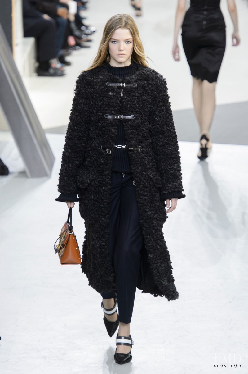 Roos Abels featured in  the Louis Vuitton fashion show for Autumn/Winter 2015