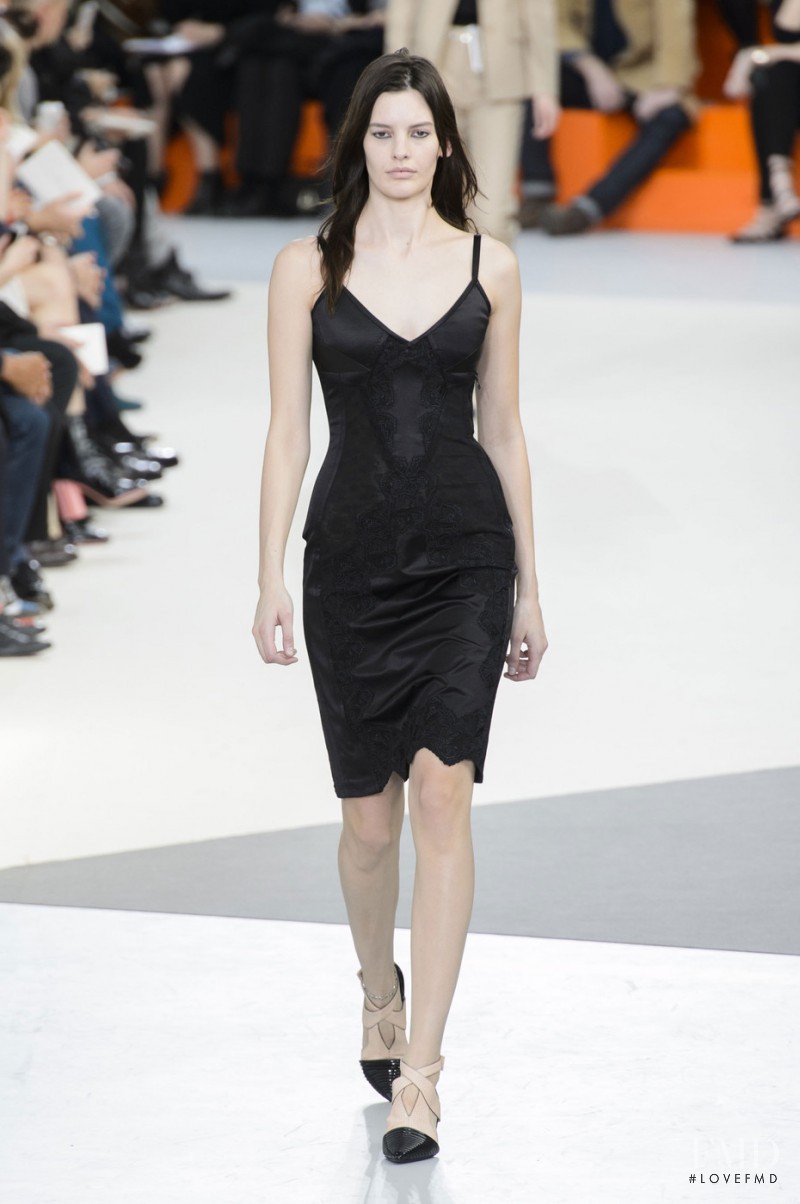 Amanda Murphy featured in  the Louis Vuitton fashion show for Autumn/Winter 2015