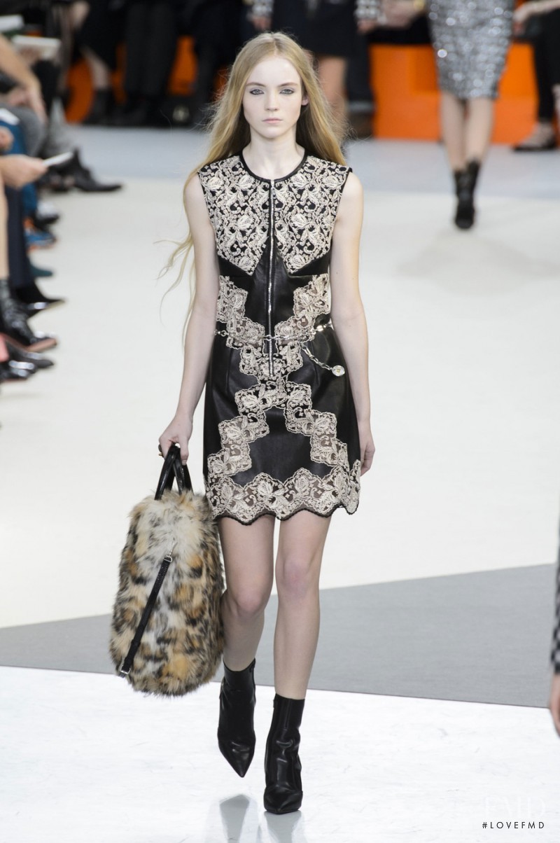 Lucan Gillespie featured in  the Louis Vuitton fashion show for Autumn/Winter 2015