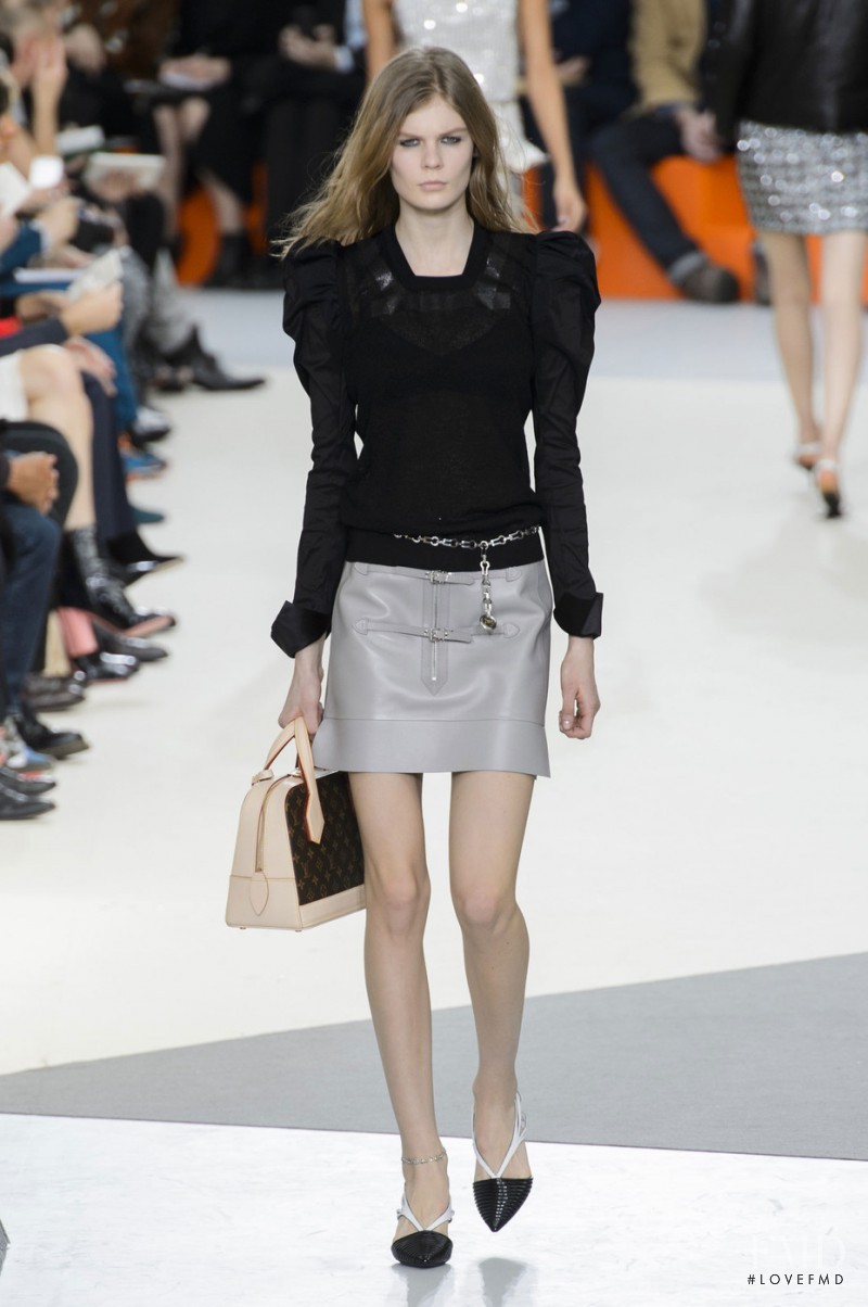 Alexandra Elizabeth Ljadov featured in  the Louis Vuitton fashion show for Autumn/Winter 2015