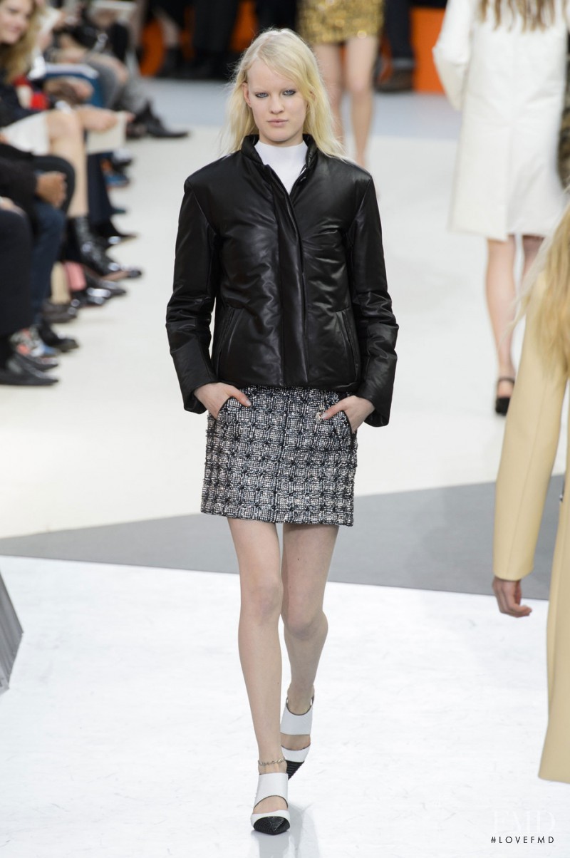 Linn Arvidsson featured in  the Louis Vuitton fashion show for Autumn/Winter 2015