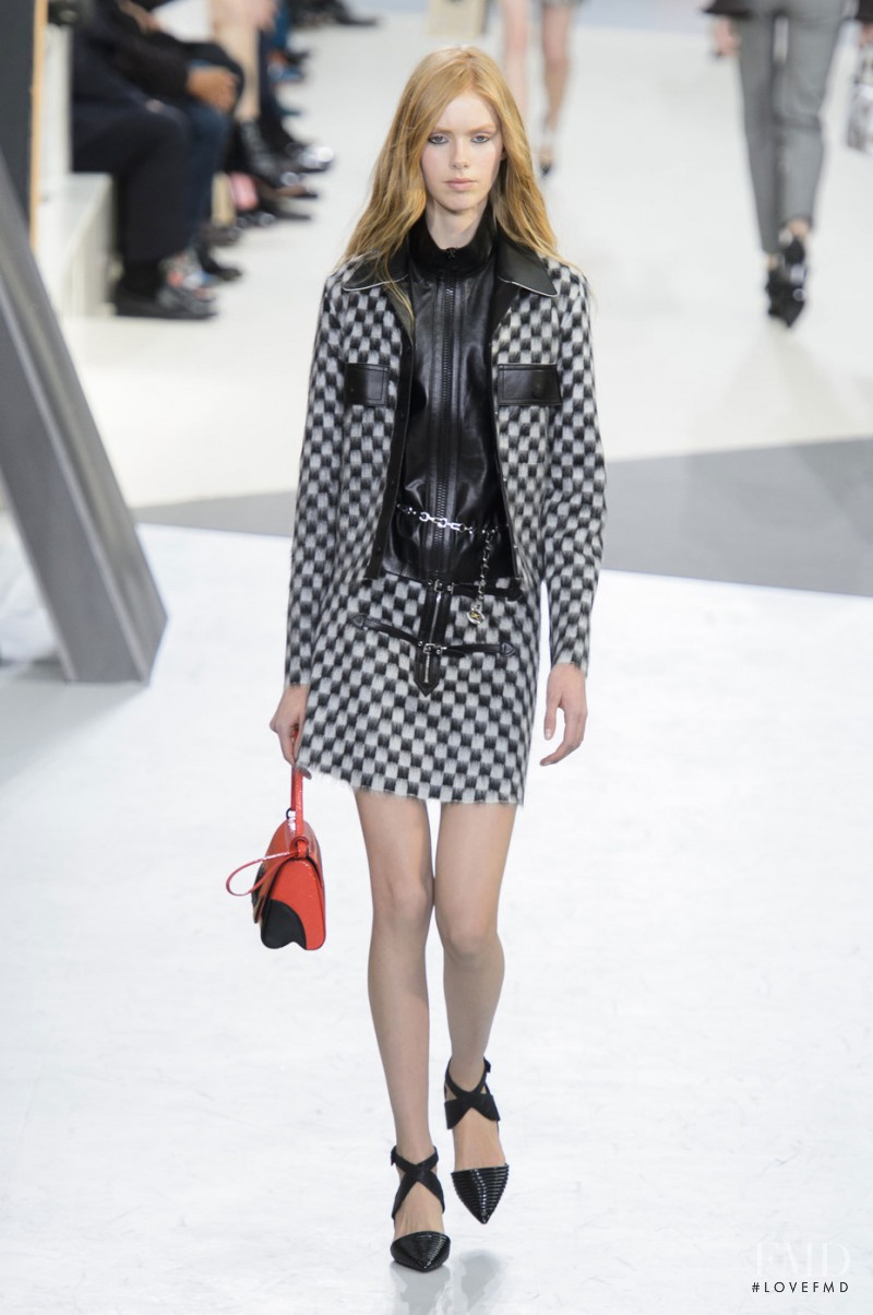 Lululeika Ravn Liep featured in  the Louis Vuitton fashion show for Autumn/Winter 2015