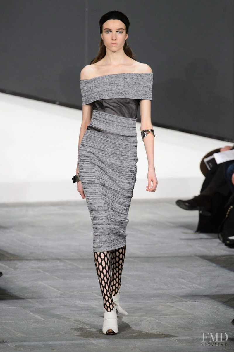 Grace Hartzel featured in  the Proenza Schouler fashion show for Autumn/Winter 2015