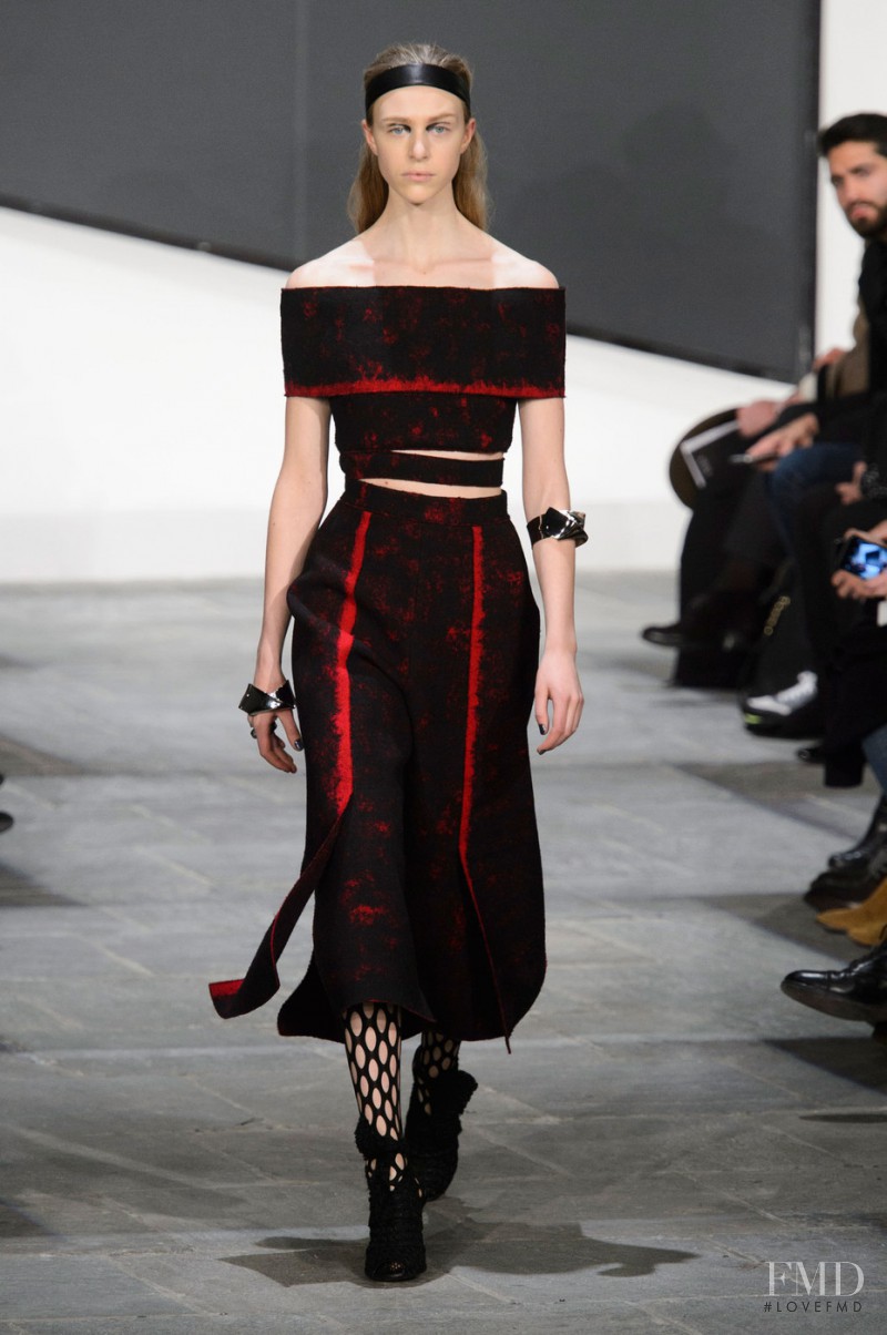 Hedvig Palm featured in  the Proenza Schouler fashion show for Autumn/Winter 2015