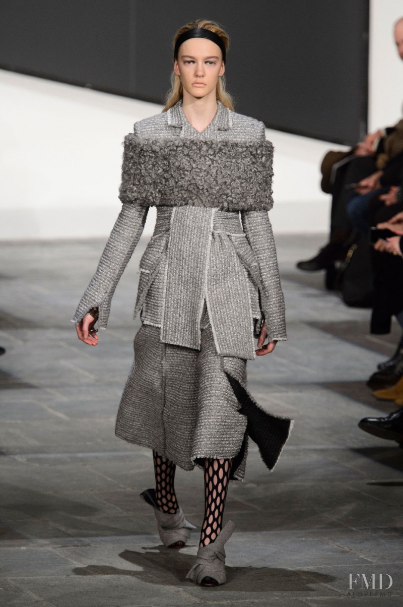 Steph Smith featured in  the Proenza Schouler fashion show for Autumn/Winter 2015