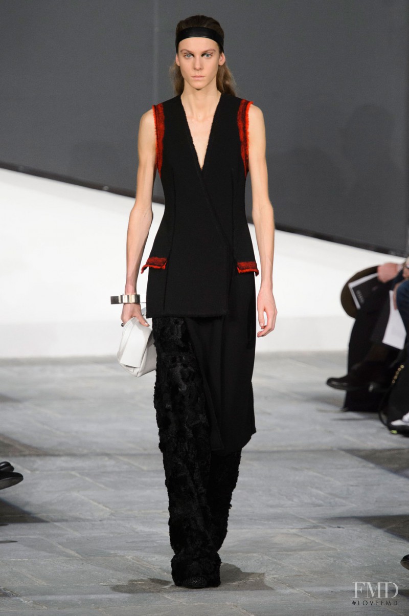 Phillipa Hemphrey featured in  the Proenza Schouler fashion show for Autumn/Winter 2015