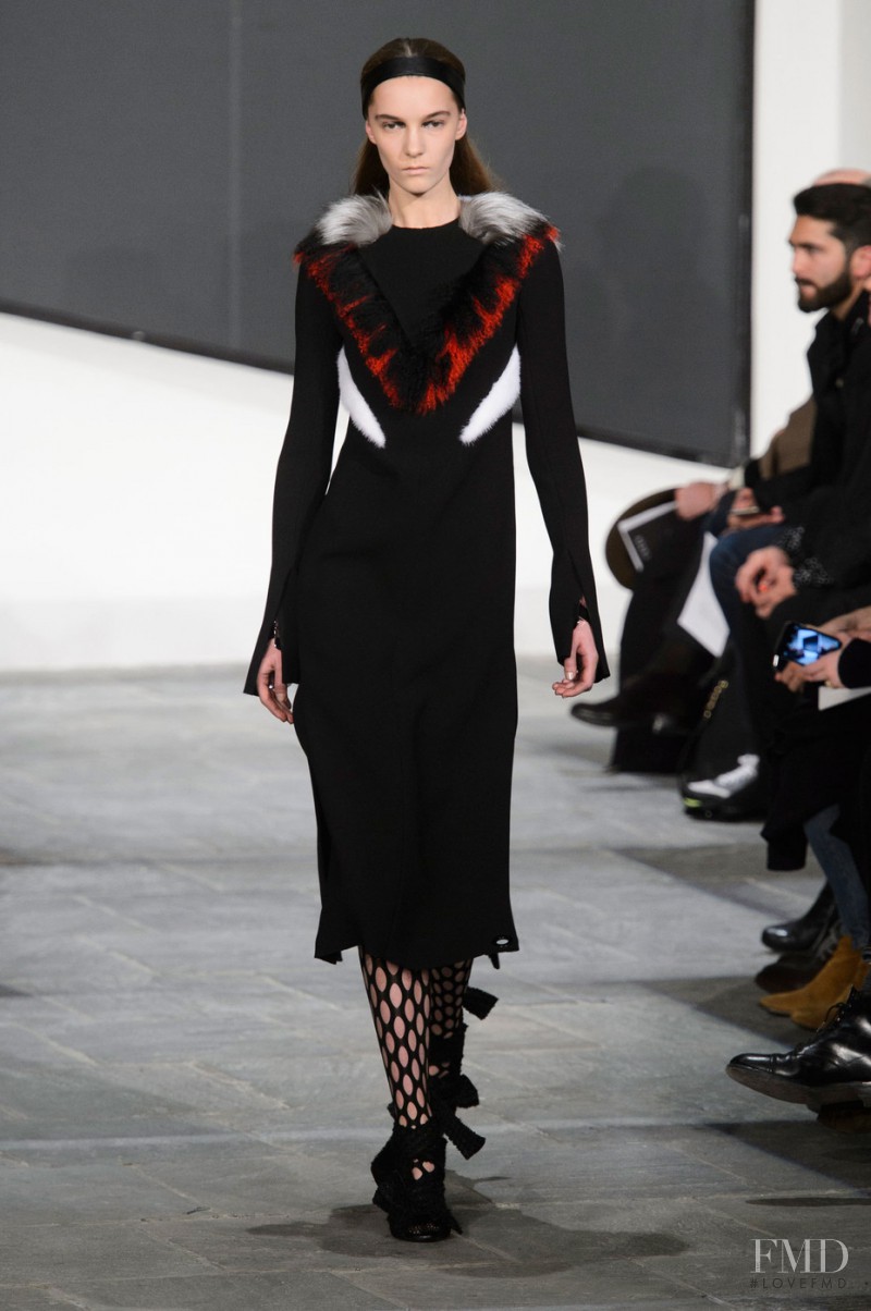 Irina Liss featured in  the Proenza Schouler fashion show for Autumn/Winter 2015
