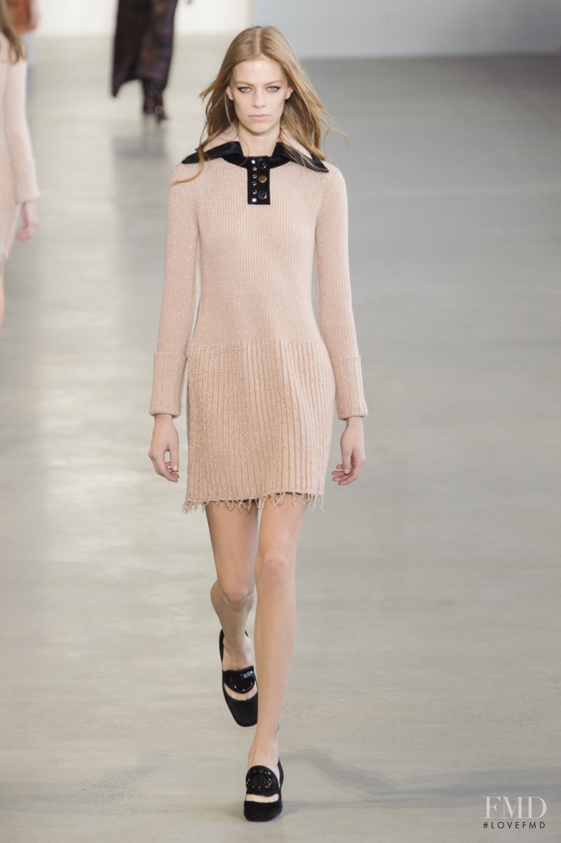 Lexi Boling featured in  the Calvin Klein 205W39NYC fashion show for Autumn/Winter 2015