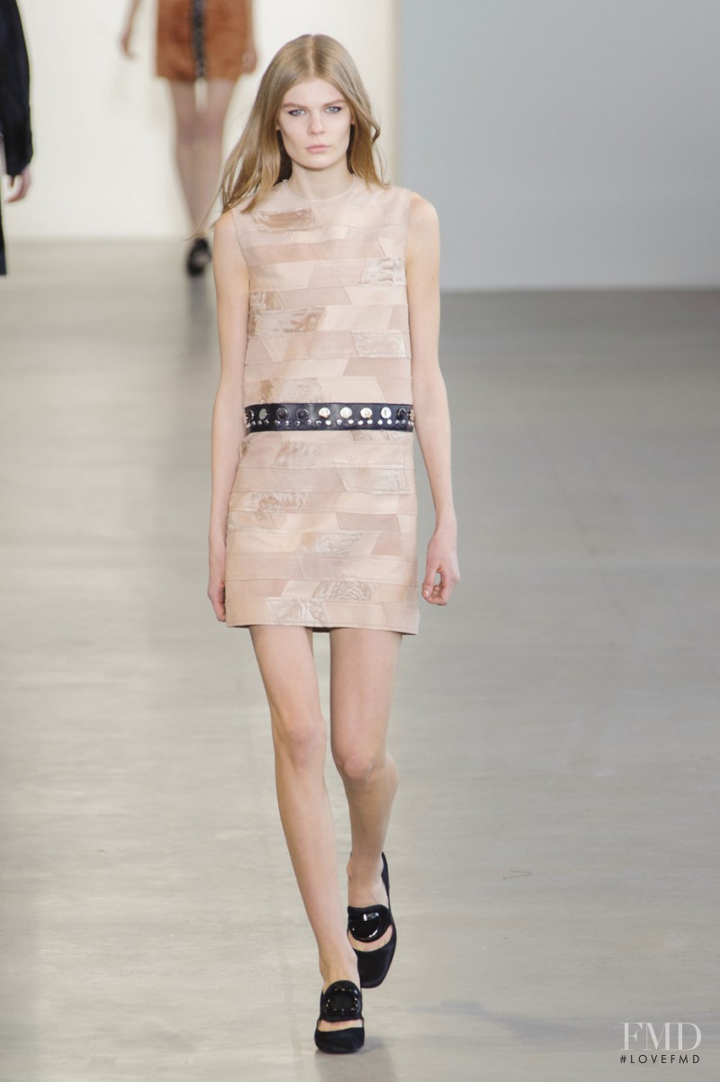 Alexandra Elizabeth Ljadov featured in  the Calvin Klein 205W39NYC fashion show for Autumn/Winter 2015