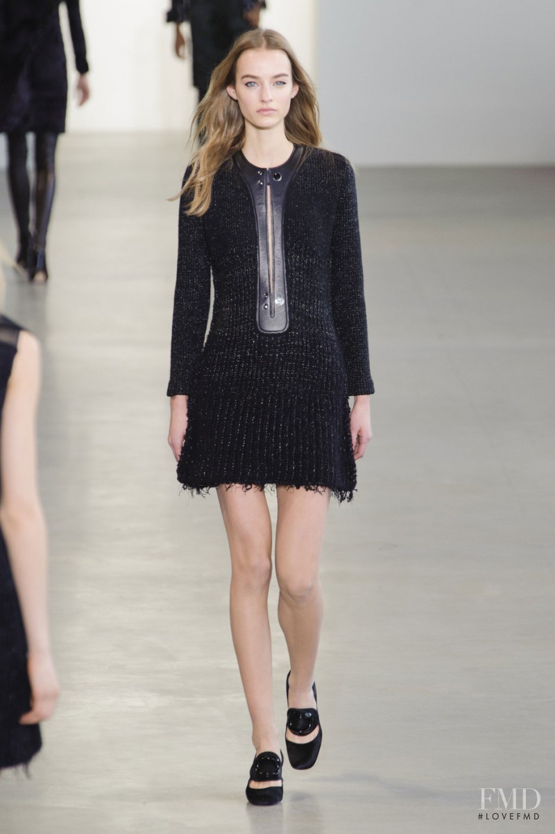 Maartje Verhoef featured in  the Calvin Klein 205W39NYC fashion show for Autumn/Winter 2015